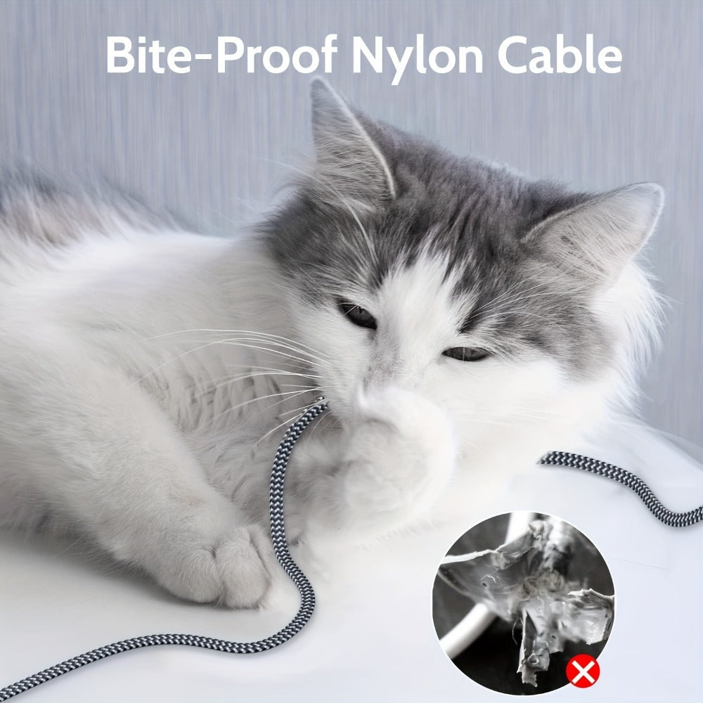 HDMI 2.1 Cable 8K 48Gbps Ultra High Speed Braided Nylon, 4K@120Hz, eARC, VRR, HDR10+, Dolby Vision