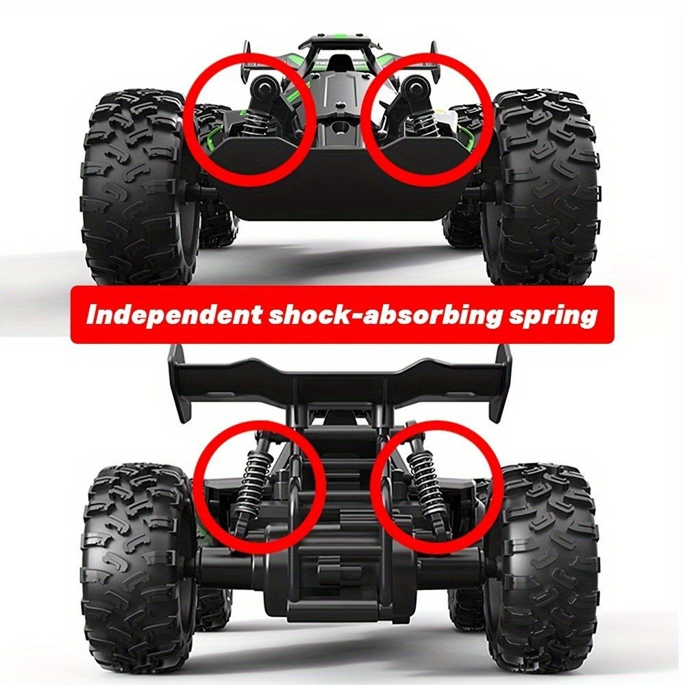 RC SUV Car 1:18 Scale 15KM/H 2.4GHz for Kids Teens Adults – Off-Road Remote Control SUV Anti-Collision System USB Rechargeable Large All-Terrain Tires Indoor Outdoor Birthday Christmas Gift