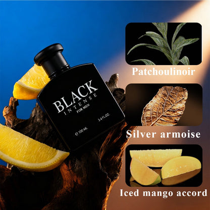 Perfume for Men 100ml EDT Spray with Bergamot, Citrus, Wood, Musk and Amber in Two Retained Options