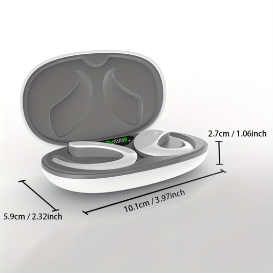 90H Wireless Earphones ENC Noise Cancellation 3D Deep Bass Secure Earhook Sport Running Earbuds Long Battery Life Bluetooth Compatible iOS Android Black White Green