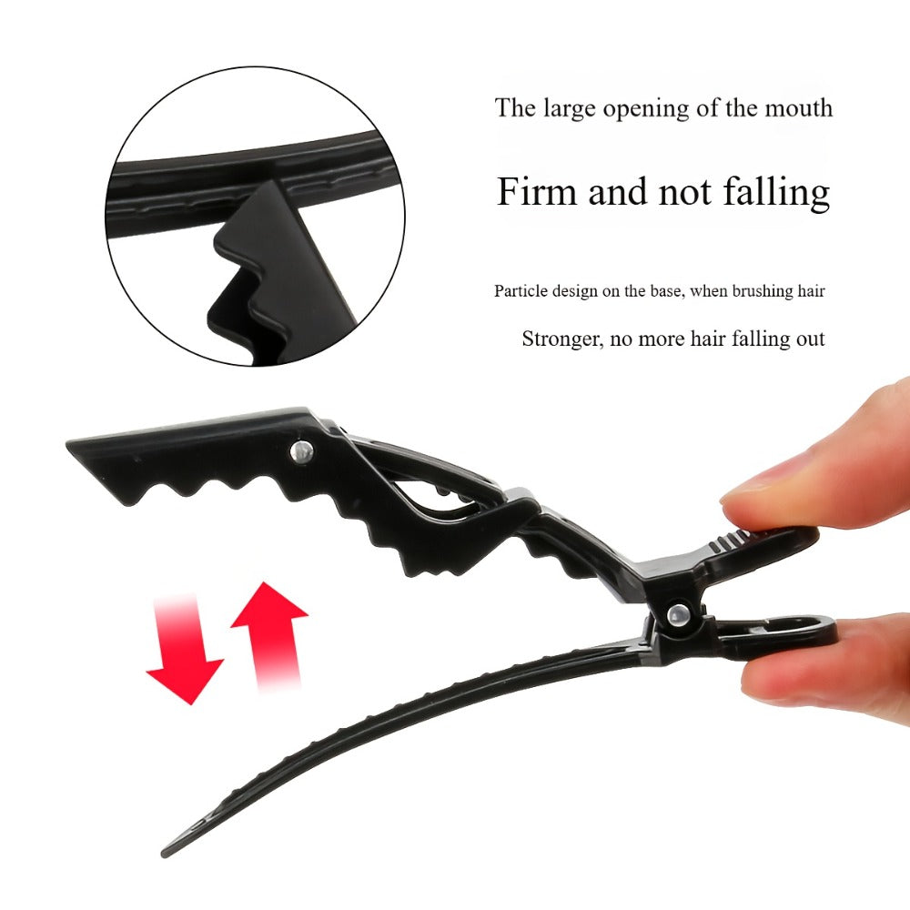 18-Piece Hair Sectioning and Styling Set with Clips, Combs, Parting Tools and Magnetic Wrist Holder