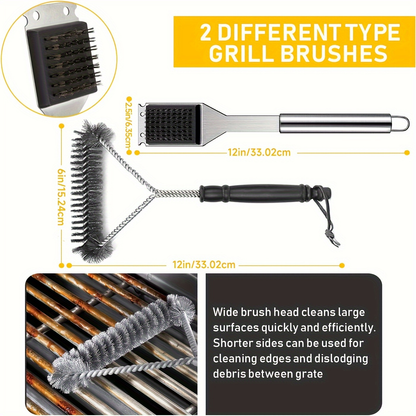 Griddle Tool Set 34 Piece 304 Stainless Steel Flat Top Grill Accessories with Spatula, Tongs & Scraper – Teppanyaki BBQ Tools for Outdoor Camping, Family Cookouts & School Lunches