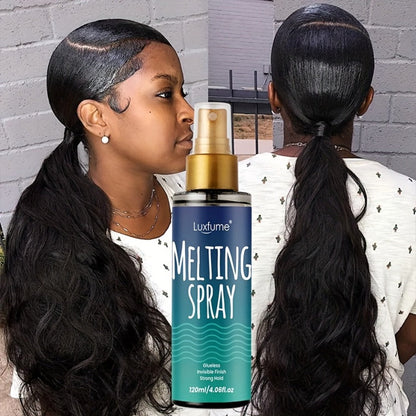 Invisible Hold Hairspray for Women 120ml Melting Spray, Flyaway Control, Frizz Tamer, Natural Finish
