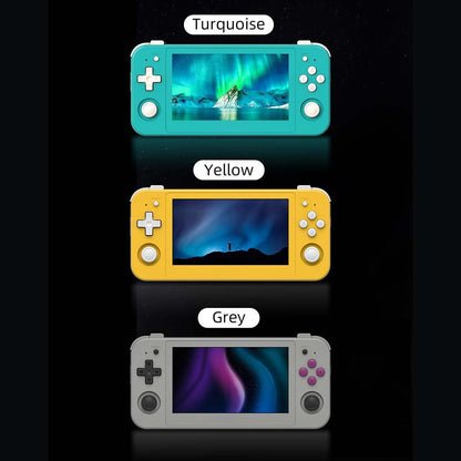 Handheld Game Console Anbernic RG505 with 4.95-inch OLED Touchscreen, 4+128GB with 128GB card or 4+128GB with 256GB card Options