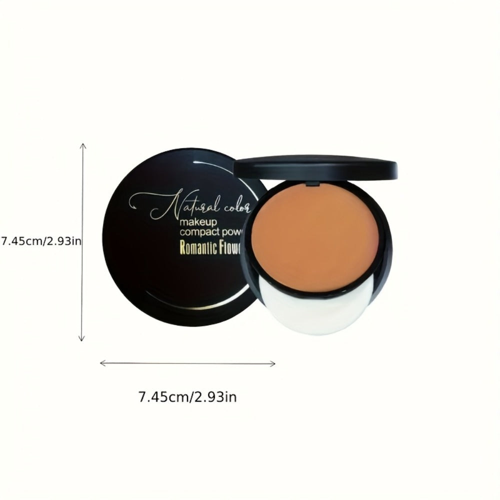 Matte Setting Powder Palette Waterproof Sweat-Proof Buildable Coverage with Squalane Formula — Brightening Contouring Face Powder for All Skin Tones Long Lasting