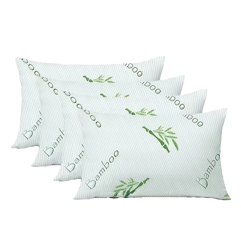 Pillow Set for Beds in Standard, Queen or King Size with Gusseted Edges and 2- or 4-Piece Options