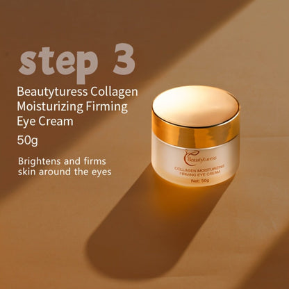 Skincare Set with Beautyluress Label, 14 Collagen Hyaluronic Acid and Niacinamide Product Pieces