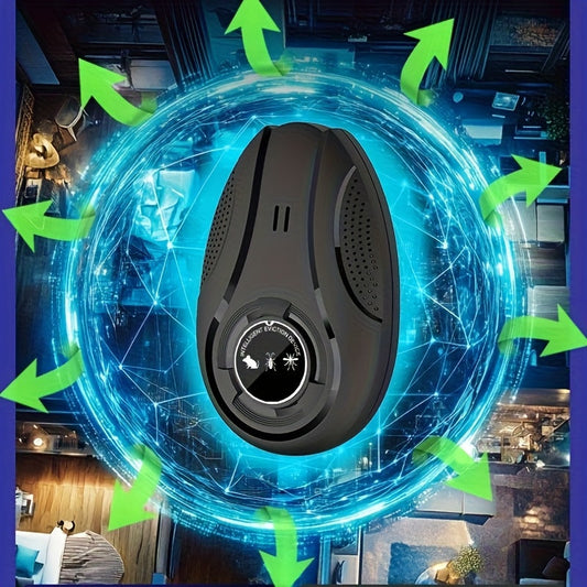 Electronic Pest Repeller – Soundwave Variable Frequency Insect Repellent for Home, Shop & Warehouse, Repels Mosquitoes, Rodents & Cockroaches, Multi-Pack