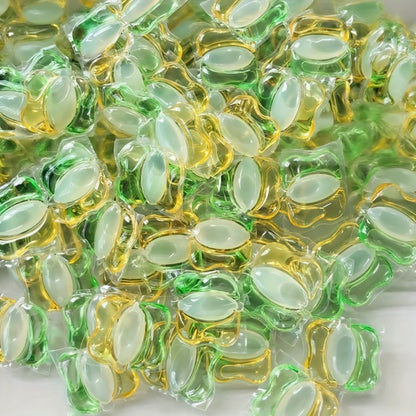 Flower-Shaped Laundry Detergent Pods with Floral Design, Offered in 30- or 60-Count Packages