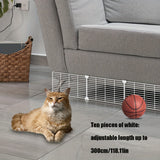 10pcs-white