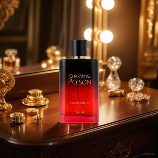 Women's Perfume Love Encounter Eau de Parfum with Romantic Floral Fragrance Profile in a Red Bottle