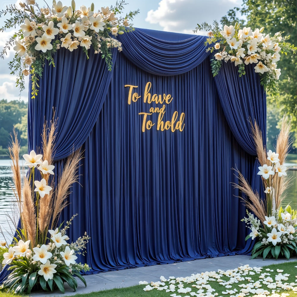 Two-Piece Photography Backdrop Curtain Set, 59 x 118 Inches per Panel, with Rod Pockets and Color Options