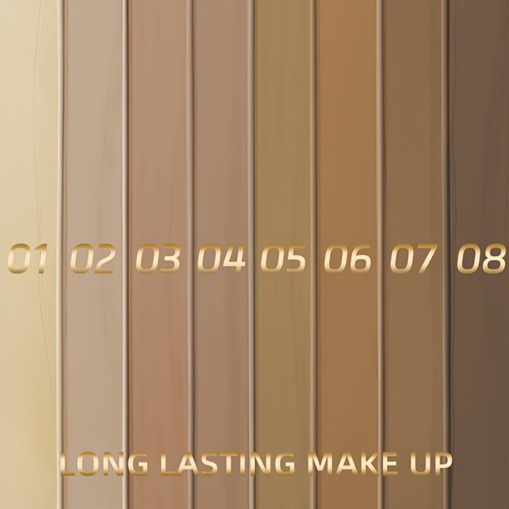Liquid Foundation Concealer Set 2 Piece Full C1overage Buildable Formula Lightweight Face Makeup for Women All Skin Types Flawless Finish Multi Shade