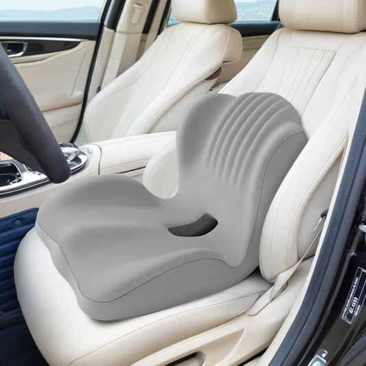 Memory Foam Seat Cushion with Lumbar Support – Orthopedic Car Seat Pillow for Back, Hip & Tailbone Pain Relief, Non-Slip Ergonomic Cushion for Car, Office Chair, Truck & Dining Chair
