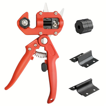 Hand Grafting and Pruning Shears with High-Carbon Steel Selection, V, Omega and U Blade Profiles