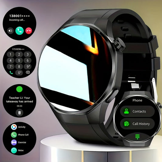 Smart Watch Hexagonal-Bezel 1.83-Inch Display with Wireless Calling, Custom Faces and Four Styles