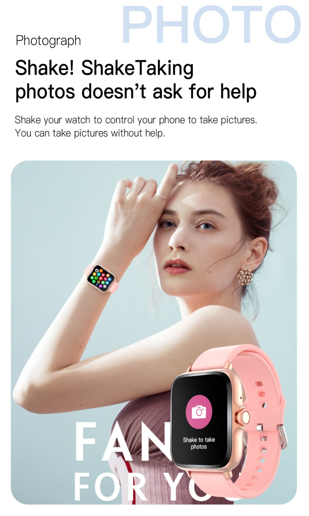 Smartwatch – Large Screen with Wireless Calling & Message Alerts, Full Touch HD Display, Heart Rate Blood Oxygen Sleep Stress Monitor…