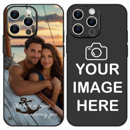 Personalized Photo iPhone Case Custom Design Minimalist Durable Cover for iPhone 17 16 15 14 13 12 11 Pro Max Plus – Unique Gift for Birthdays Anniversaries Valentine's Day Christmas