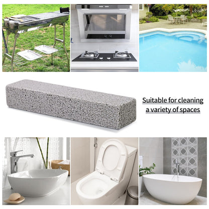 Thirty-Six-Piece Grey Pumice Cleaning Stone Set with Rectangular Blocks for Toilet and Tile Spot Cleaning
