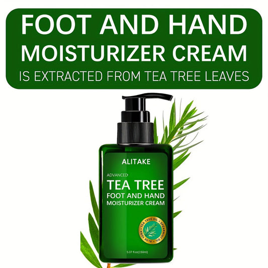 Botanical Foot & Hand Lotion 150ml with Natural Plant Extracts | Deep Hydrating Moisturizer for Dry Cracked Heels & Rough Hands | Non-Greasy Fast-Absorbing Daily Skin Repair for Women Men All Skin Types