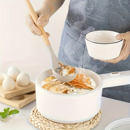 13-Piece Silicone Kitchen Utensil Set with Wooden Handles, Storage Holder and Khaki or Dark Gray Colors