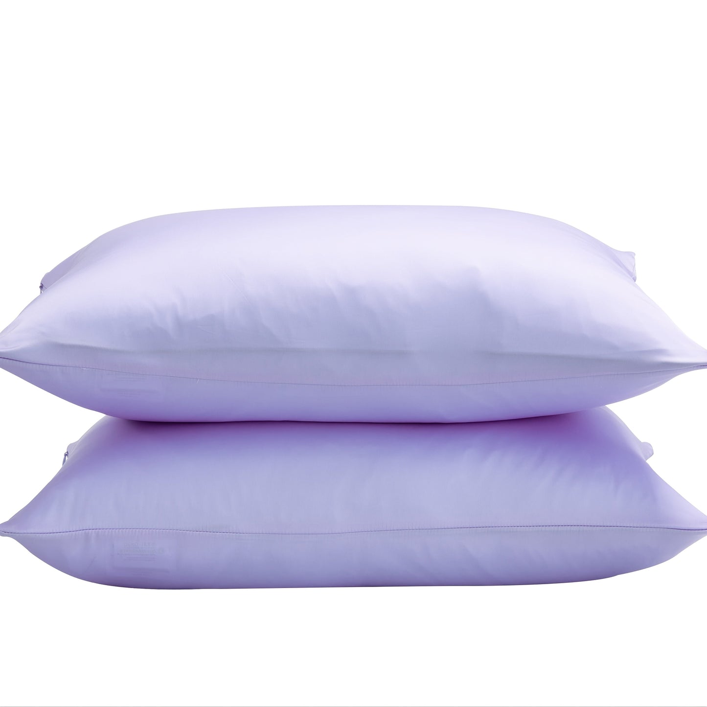 Satin-Look Zippered Pillowcase Collection in Seven Colors and Standard, Queen or King Sizes