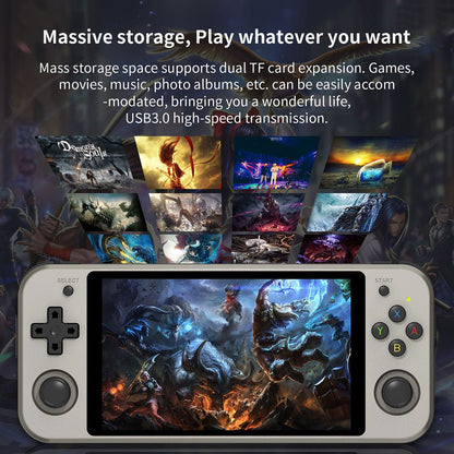 Handheld Game Console Anbernic RG552 with 5.36-inch IPS OCA Full-Lamination, 64GB, 128GB or 256GB Options, 3200mAh Battery, Android 7