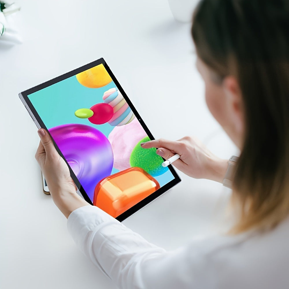 Android Tablet 10-Inch with Android 14, 4GB Total RAM, 32GB Internal Storage and Dual-Band WiFi