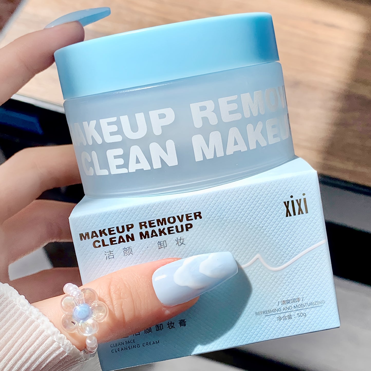 Makeup Remover Cleansing Balm Gentle Hydrating Fast-Melt Formula — Deep Cleanse Sensitive Skin, No Residue, Cold-Brewed Peach & Coconut