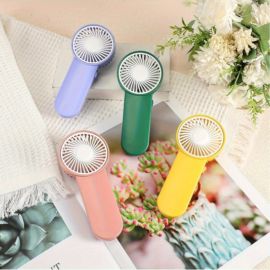 Mini Handheld Personal Fan 20 Pack Battery Operated Portable Small Fan for Travel Camping Indoor Outdoor, Lightweight Compact Fan for Men Women Kids