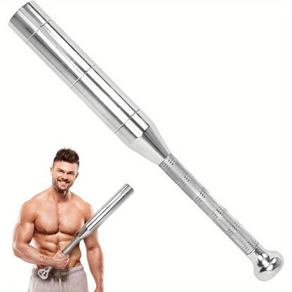 Fitness Equipment Adjustable Steel Club Set in Six Weights from 6.5 to 17.5 lb with Knurled Handles