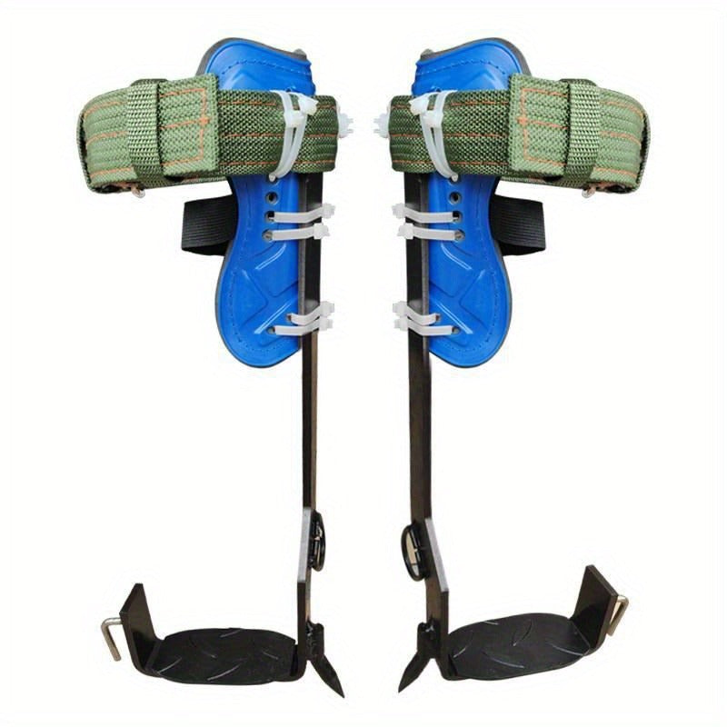 Tree Climbing Spikes Gear Set with Ankle Straps Portable Climbing Tools for Tree Maintenance Fruit Harvesting Hunting Observation Outdoor Work