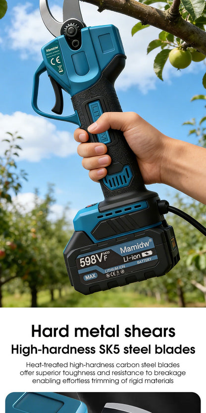 Cordless Electric Pruning Shears for Makita 18V - SK5 Blade, 1.18" Cut, Pure Copper Motor