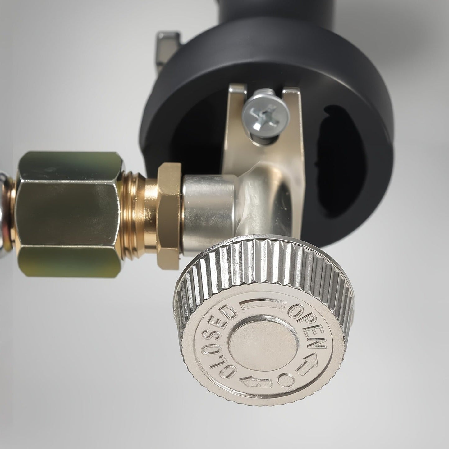Portable Propane Burner Stove in Single or Double Burner Options with Hose and 20 PSI Regulator Shown