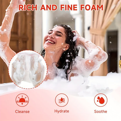 Strawberry Yoni Bath Set 4pcs for Women – Scented Yoni Oil & Soap Feminine Hygiene Kit pH Balance Odor Control Moisturizing Intimate Care Gift Set