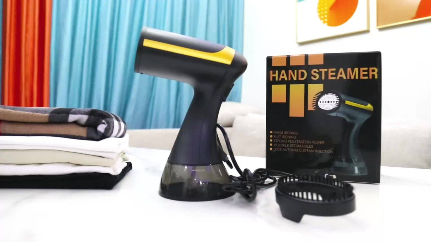 1100W Handheld Garment Steamer with 300ml Tank, Cleaning Brush and Four Color or Model Labels