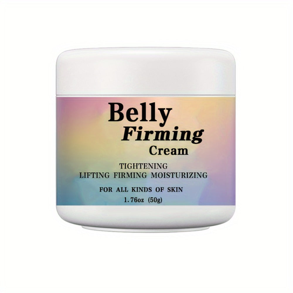 Body Cream 50g Jar with Caffeine Shea Butter Vitamin E and Macadamia Oil for External Belly Arm and Body Use