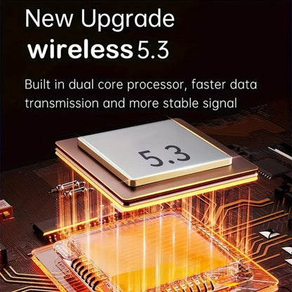 Flexible-Neck Car FM Transmitter with Color Display, USB-C and USB-A Ports, AUX Input and Call Controls