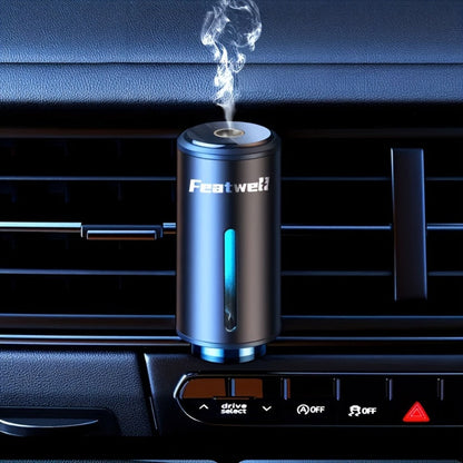 Car Essential Oil Diffuser & Humidifier, 3-Level Adjustable Mist, Quiet Ultrasonic Aromatherapy, Cup Holder Fit