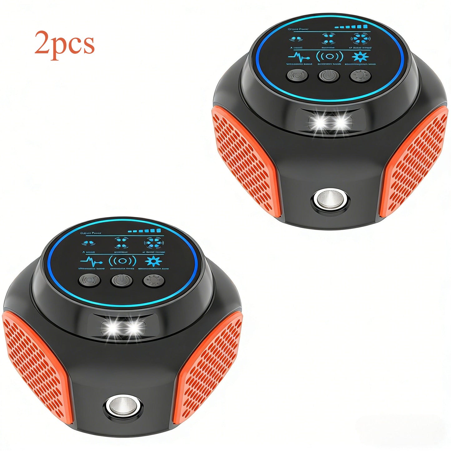 360° Ultrasonic Pest Repeller Indoor Plug-In Mouse Rat Repellent with LED Strobe Light & Ultrasound Speaker Roach Spider Insect Deterrent for House Attic Garage 1/2 Pack