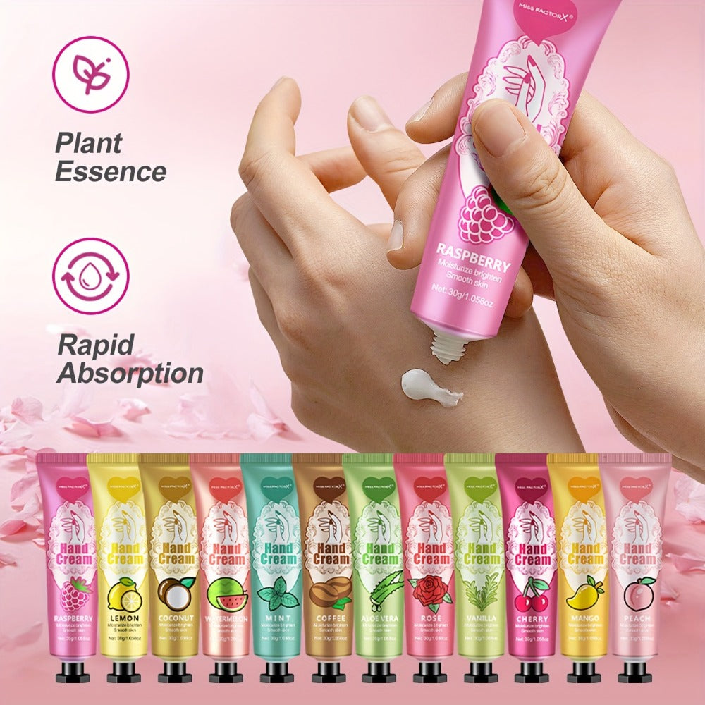 Shea Butter-Labeled Hand Cream and Lip Balm Gift Set with Vitamin E-Labeled Skin Care Formula