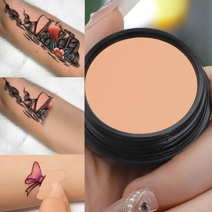 Two-Piece Concealer Cream Set with Matte Finish and Buildable Coverage for Spots and Everyday Face Makeup