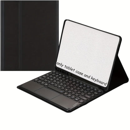 Detachable Touchpad Keyboard Folio for Samsung Galaxy Tab S9 FE/S9/S8/S7 or A9+ in Four Color Mappings