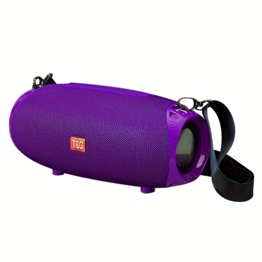Portable Bluetooth Speaker TG534 with Dual Drivers, TWS, FM Radio, TF, USB and Built-In Microphone