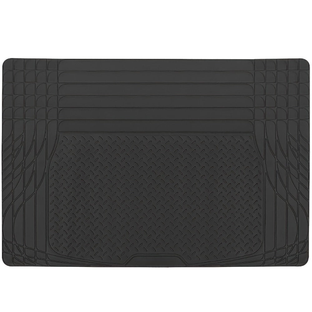 Car Cargo Mat SUV Trunk Mat – All-Weather Waterproof Rear Cargo Liner, Universal Fit for SUV Rear Cargo Area, Heavy Duty Non-Slip Trunk Protector, 1pc Black