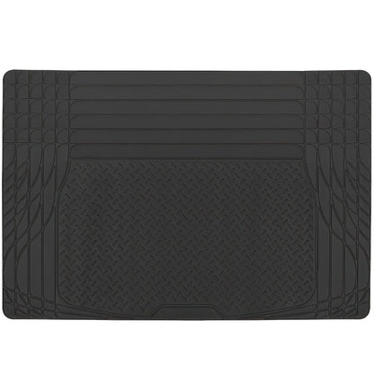 Car Cargo Mat SUV Trunk Mat – All-Weather Waterproof Rear Cargo Liner, Universal Fit for SUV Rear Cargo Area, Heavy Duty Non-Slip Trunk Protector, 1pc Black