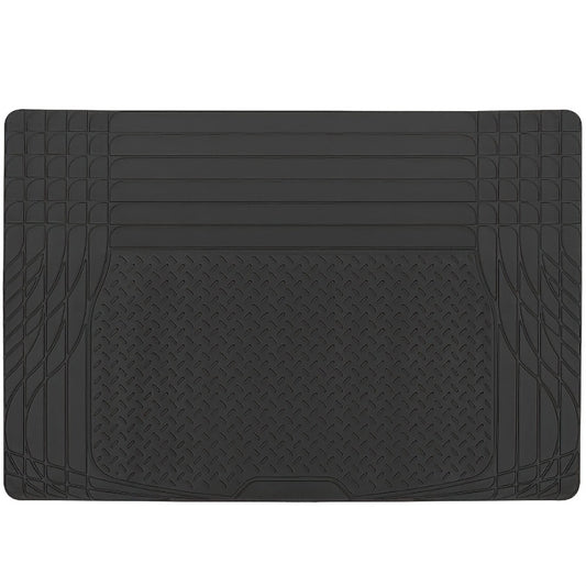 Car Cargo Mat SUV Trunk Mat – All-Weather Waterproof Rear Cargo Liner, Universal Fit for SUV Rear Cargo Area, Heavy Duty Non-Slip Trunk Protector, 1pc Black