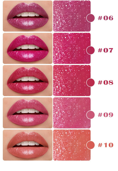 Angled Tip Lipstick Set 5 Shades — Diagonal Precision Lip Makeup, Long-Lasting Highly Pigmented Smooth Formula, Multi-Color Beauty Gift for Women Beginners & All Occasions
