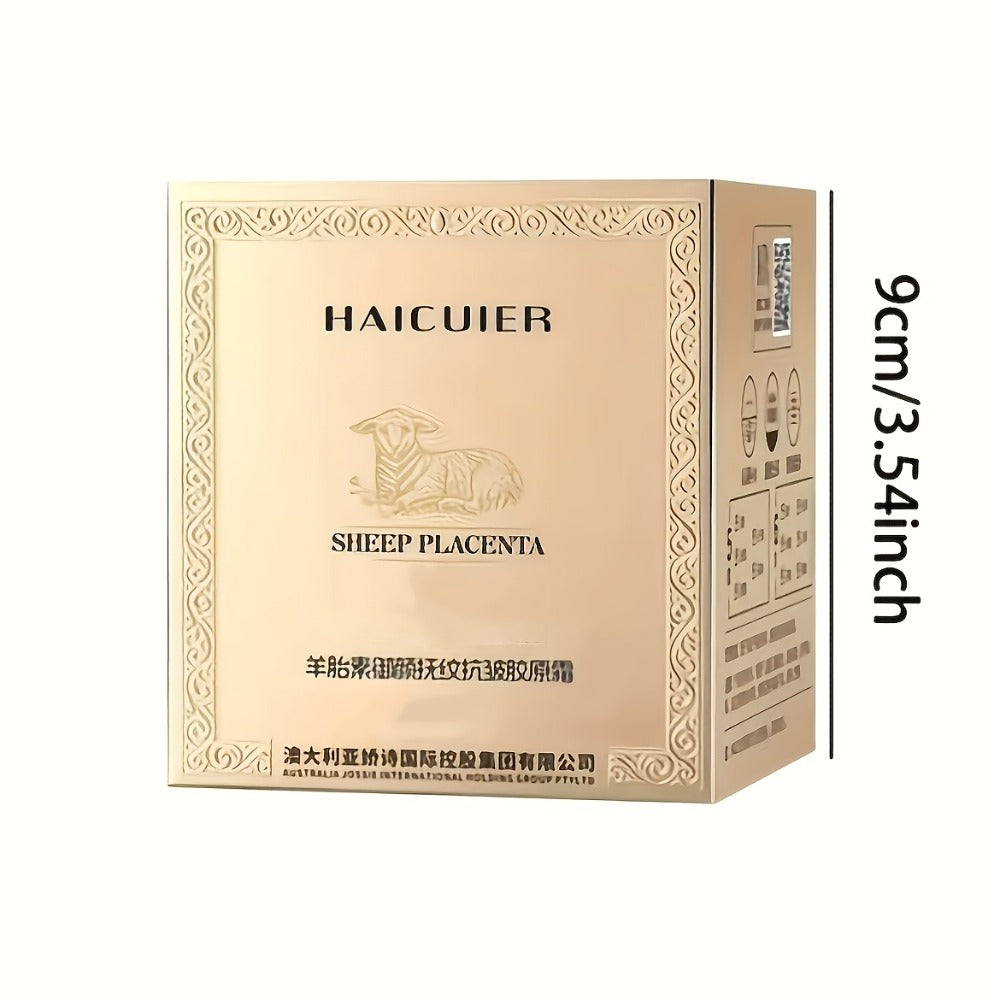 Face Cream Sheep Placenta Extract and Collagen Formula in a 50g Jar for Morning and Night Use