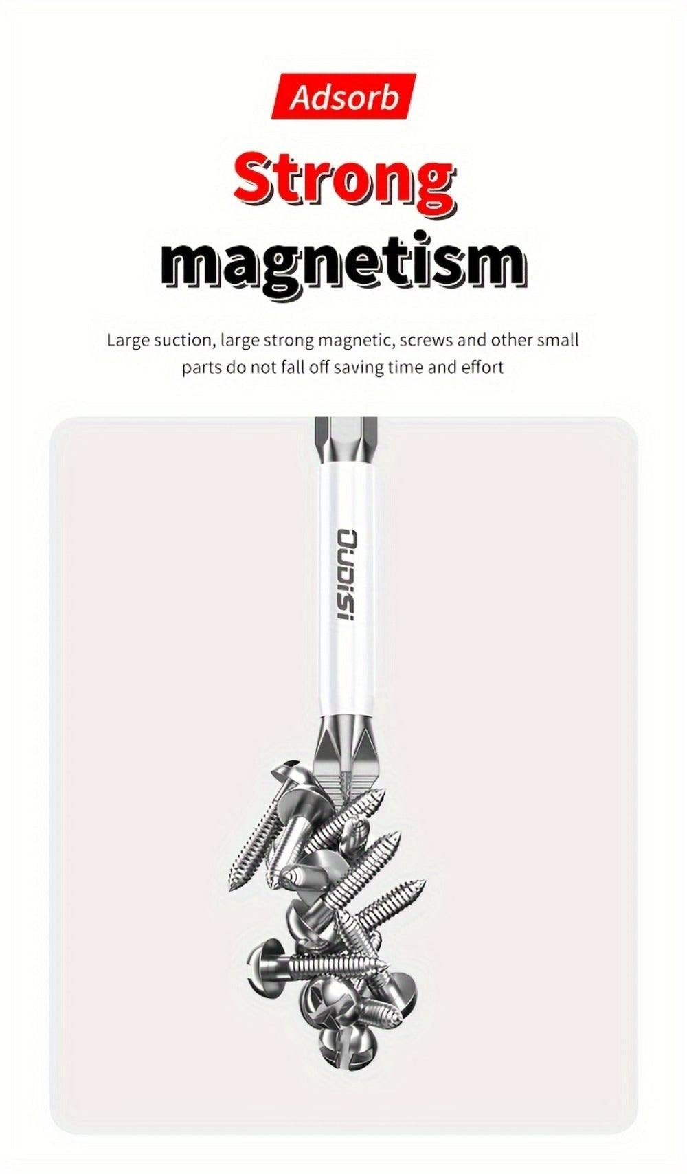 Six-Piece PH2 Magnetic Screwdriver Bit Set in 25, 50, 65, 70, 90 and 150 mm Lengths for Drills and Drivers